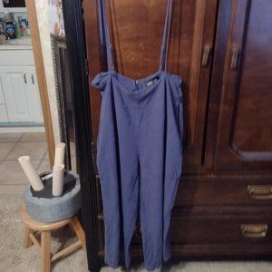 Blue Jumper Overall Size Med Sugar Lipz Brand
